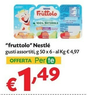 Pam Nestle Fruttolo offerta