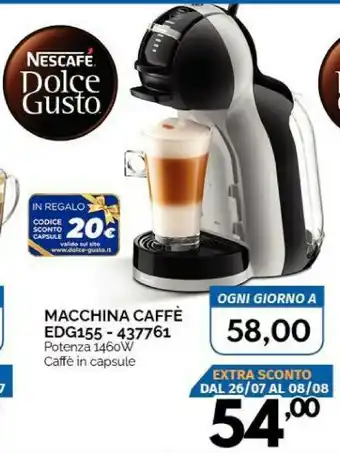 Orizzonte DeLonghi Mini Me EDG155.BG offerta