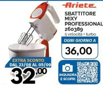 Orizzonte Ariete Sbattitore Mixy Professional 260389 offerta