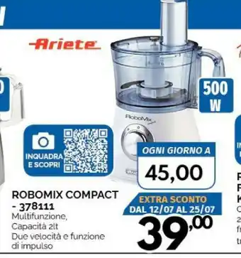 Orizzonte Ariete Robotmix Compact 378111 offerta