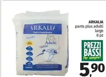 Pam Arkalia Pants Plus Adulti Large 8 Pz offerta