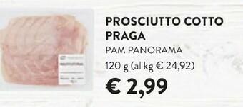 Pam Prosciutto cotto offerta