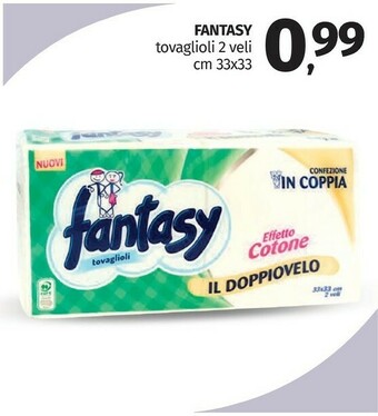 Pam Fantasy Tovaglioli 2 Veli offerta