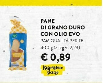 Pam Mulino Bianco Pan Bauletto offerta