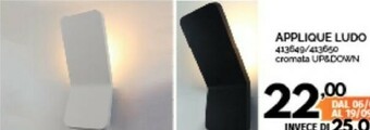 Orizzonte Applique Ludo offerta