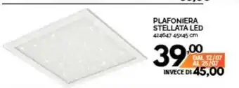 Orizzonte Plafoniera Stellata Led offerta