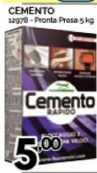 Cemento Pronta Presa Rapido 5 Kg