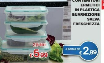 Satur Contenitori per alimenti offerta