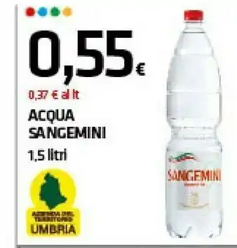 Superconti Sangemini Acqua offerta