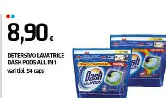 Superconti Dash All In 1 Pods Detersivo Lavatrice offerta