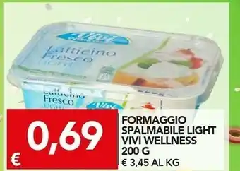 TuoDi Vivi wellness Formaggio spalmabile offerta