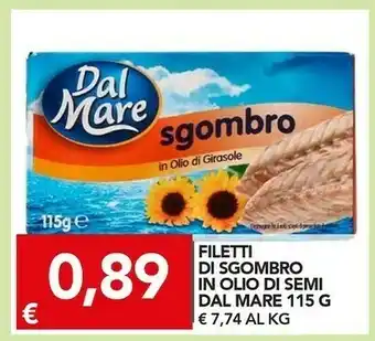 TuoDi Dal mare Filetti di sgombro offerta