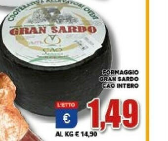 Vivo Supermercati Pecorino offerta