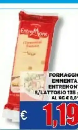 Vivo Supermercati Entremont Emmental offerta