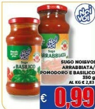 Vivo Supermercati Sughi per pasta offerta