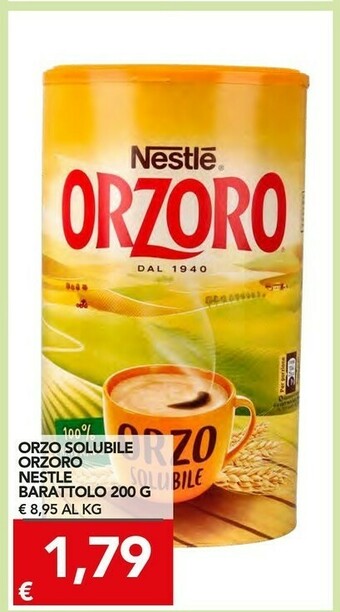 TuoDi Nestlè Orzo offerta