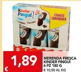 TuoDi Kinder Pinguì offerta