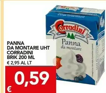 TuoDi Corradini Panna offerta