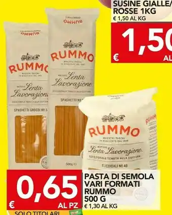 TuoDi Rummo Pasta di semola offerta