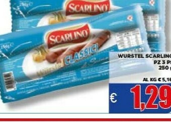 Vivo Supermercati Scarlino Wurstel offerta