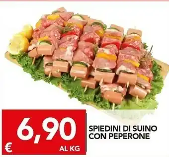 TuoDi Fresco Spiedini Di Suino Con Peperone offerta