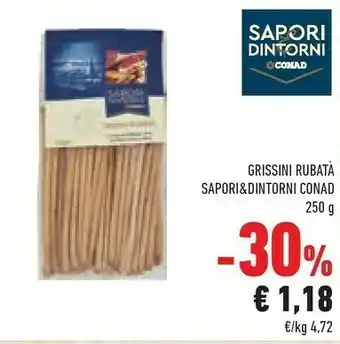 Conad Superstore Grissini Rubata offerta