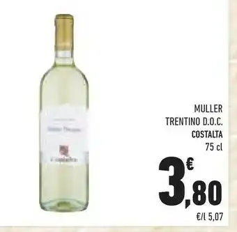 Conad Superstore Costalta Muller Trentino Doc offerta
