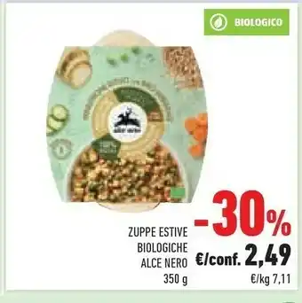 Conad Superstore Alce Nero Zuppe Estive Biologiche offerta
