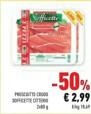 Conad Superstore Citterio Prosciutto Crudo Sofficette offerta