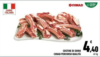 Conad City Conad Costine Di Suino Percorso Qualita offerta