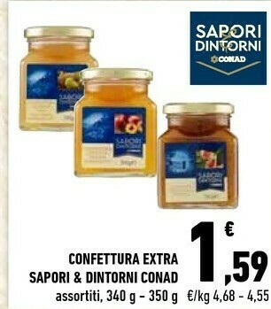 Conad Confettura Extra offerta