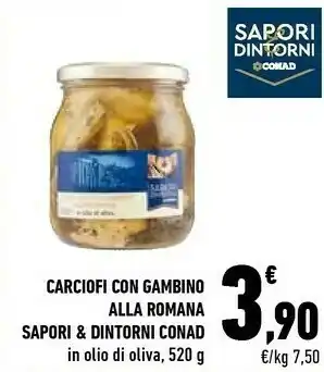 Conad Carciofi Con Gambino Alla Romana offerta