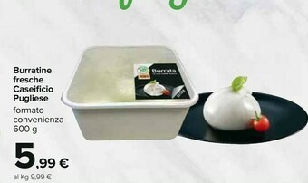Carrefour Mozzarella di bufala offerta