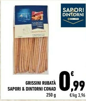 Conad Grissini Rubatà offerta