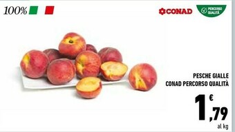 Conad Pesche Gialle offerta