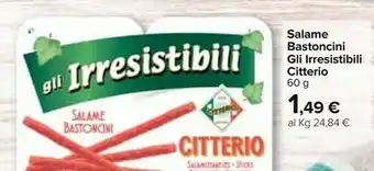 Carrefour Citterio Bresaola offerta