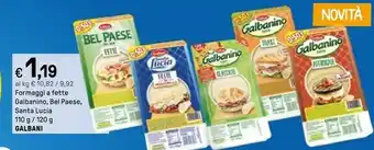 Iper La Grande Galbani No Fette Formaggio Dolce 120 G(ml) offerta