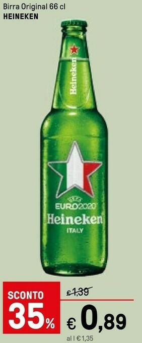 Iper La Grande Heineken Birra Original offerta