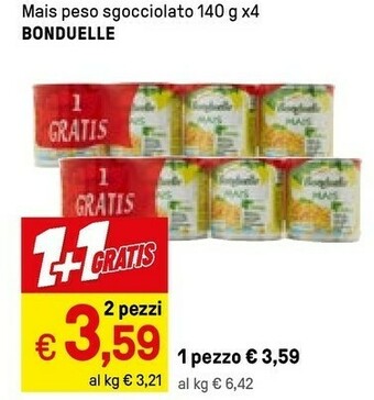 Iper La Grande Bonduelle Mais offerta