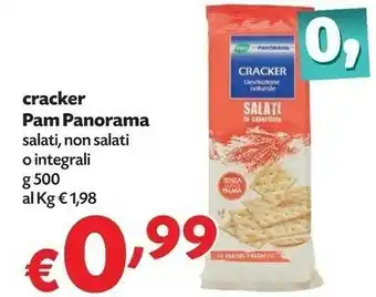 Pam Pam Panorama Cracker Salati offerta