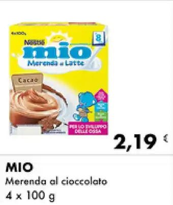 Iper Tosano Mio Merenda al cioccolato 4 x 100 g offerta