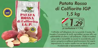 Patata Rossa di Colfiorito IGP 1,5 kg