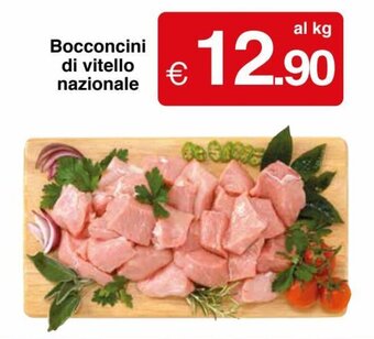 Sì con te Superstore Bocconcini di vitello nazionale offerta