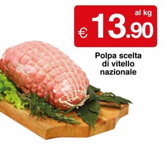 Sì con te Superstore Polpa scelta di vitello nazionale offerta