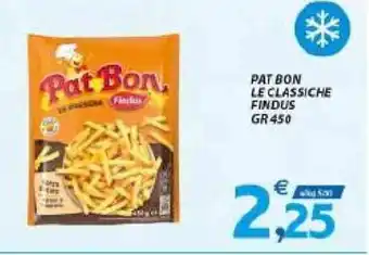 Vivo Supermercati Findus Pat Bon Le Classiche 450 gr offerta