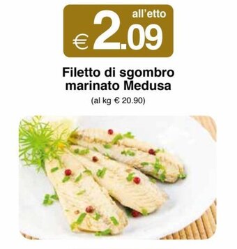 Sì con te Superstore Filetto di sgombro marinato Medusa offerta