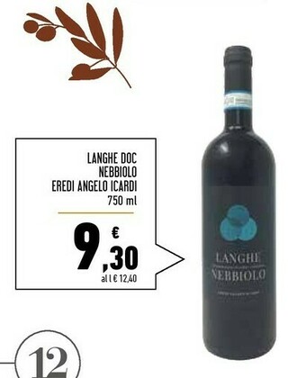 Conad Superstore Nebbiolo Eredi Angelo Icardi Langhe DOC offerta