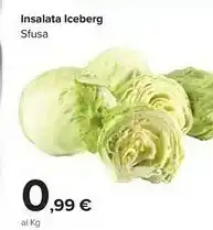 Carrefour Market Insalata Iceberg Sfusa offerta