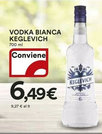 Coop Keglevich Vodka offerta
