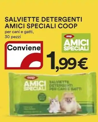 Coop Coop Salviette Detergenti Amici Speciali offerta
